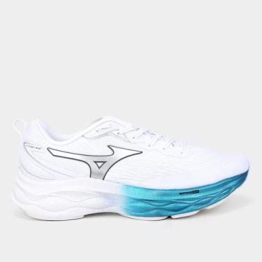 Imagem de Tênis Mizuno Victory, Branco, Azul, 36