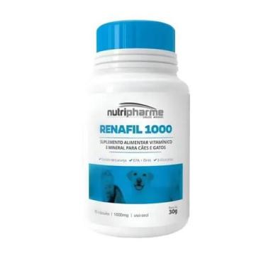 Imagem de Renafil 1000 Mg Suplemento Alimentar Vitamínicos Cães Cachorros Cão 30