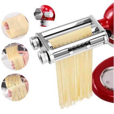 Imagem de Kit de acessórios Pasta Maker FavorKit para misturadores KitchenAid 3 