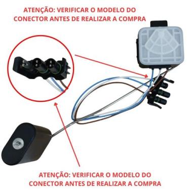 Imagem de Bóia Tanque Sensor Nível Vw Virtus 2019 a 2024 - 1350146 - 23270 - Vol