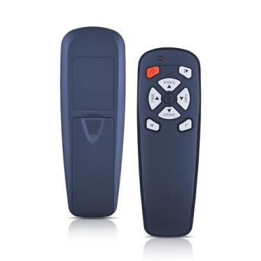 Imagem de WDZP Novo terno de substituição de controle remoto preto para placa vibratória EILISON FitMax 3D XL, para ADVENOR, máquina de exercício de placa vibratória Powerfit FEIERDUN