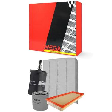 Imagem de Kit Troca de Filtros Chevrolet Onix 1.0 Flex 2019 a 2022 Wega