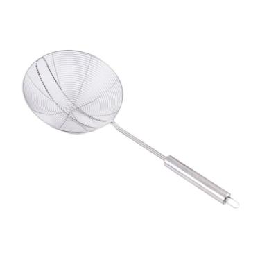 Imagem de Ｂｅｓｇａ Escorredor de Malha, Concha, Utensílios de Cozinha Multiuso, para Massas, Feijão, Escumadeira, Colher, Peneira com Fenda, Grande, Tamanho real