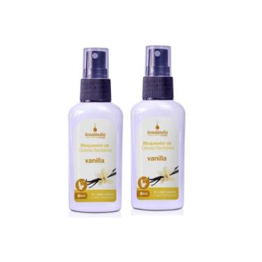 Imagem de Kit 2 Bloqueador de Odores Sanitários Odorizador Lavanda 60ml Senalând