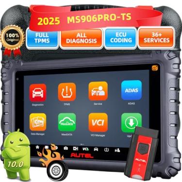 Imagem de Autel MaxiSYS MS906Pro-TS, Atualização 2024 do MS906 Pro, MP900TS, MP900BT, MS906TS, Autel Scanner, Top TPMS Diagnostic Tool, Auto Scan 2.0, CAN FD/DoIP, 36+ serviços, mais de 3000 testes ativos, mais