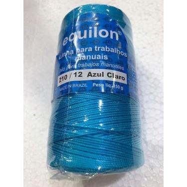 Imagem de Fio equipesca de seda poliamida 210/12 arttezanato, Azul céu