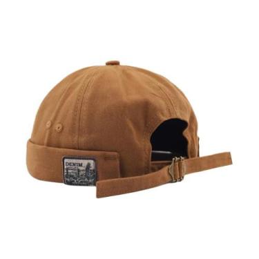 Imagem de Gorro Unissex De Algodão Estilo Docker Retrô Hip Hop Para Verão Ao Ar 