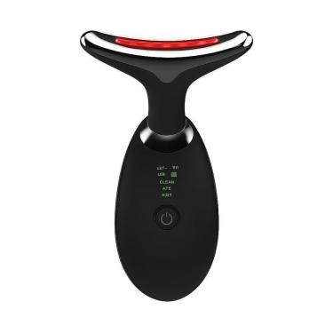 Imagem de Aparelho Tratamento Massageador Facial Led Lift Fototerapia Preto