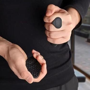 Imagem de Luva Academia Musculação Calistenia Suporte Borracha Proteção Mãos e Dedos - Aderência Conforto - Tamanho Único 2 Peças