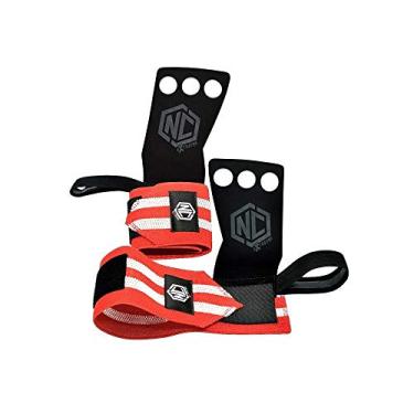 Imagem de Luva Grip Munhequeira Pull Up Crossfit Protetor - Nc Extreme