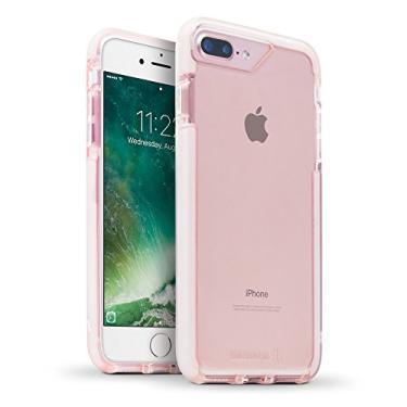 Imagem de BodyGuardz - Capa Ace Pro para Apple iPhone 7 Plus e iPhone 8 Plus, proteção extrema contra impactos e arranhões (rosa/branco)