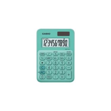 Imagem de Calculadora De Mesa 10 Dígitos Verde - Ms-7uc-gn-w-dc