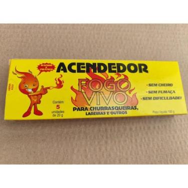 Imagem de Acendedor Churrasqueira 30cx D 5un D20g (150un)  - Casa do Carvoeiro