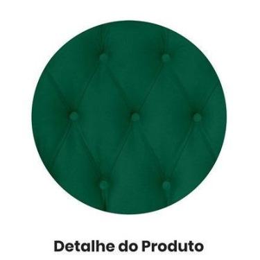 Imagem de Kit 2 Poltronas Decorativa Dália Suede Verde Pés Madeira Ms Decor - Nã