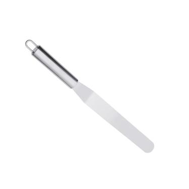 Imagem de Espatula para Bolo Confeitaria Inox Curva Reta Longa 37cm