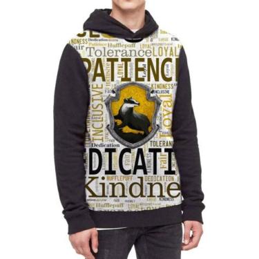 Imagem de Moletom Com Capuz Harry Potter Ref:395 - smoke, Preto, PP