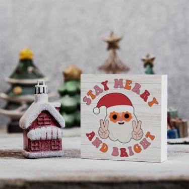 Imagem de 1 un. Placas e placas decorativas de Natal de PVC de 9 x 3,9 polegadas, adequado para cozinha, banheiro, escritório, decoração de fazenda, presente ideal para Halloween, Páscoa, Ação de Graças, Ano