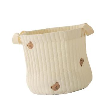 Imagem de Esquirla Organizador de mesa para troca de fraldas de bebê, portátil, bolsa de armazenamento, suporte para brinquedos para churrasco, viagem, carro, Cabeças de Urso Grandes