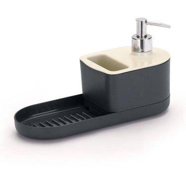 Imagem de 2X Dispenser Detergente / Bucha / Sabão - Arthi 5056 Cor Pre