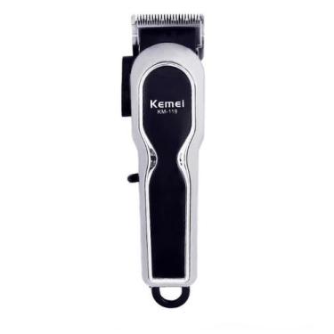 Imagem de Maquininha Cabeleireiro Profissional Kemei KM119 Original Corte de Cab