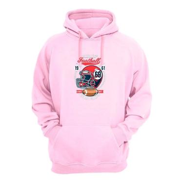 Imagem de Moletom Plus Size Tamanho Grande Canguru Capuz Estampado Basico Cordao Ajustavel