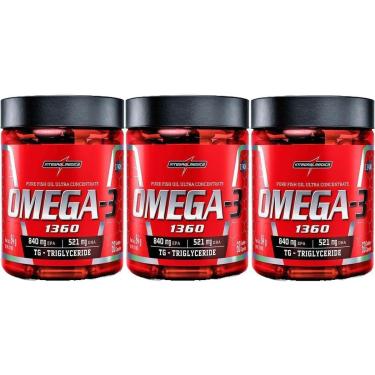Imagem de Kit 3X Omega 3 Ultra Concentrado - 60 Cápsulas - IntegralMédica-Masculino
