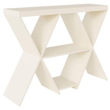 Imagem de Aparador Decorativo Estrela Com Nichos Off White