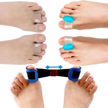 Imagem de Kit 5 pçs Protetor Corretor Joanete alivio da dor Cód-128 - SWG, BEGE-