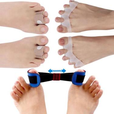 Imagem de Kit 5 pçs Protetor Corretor Joanete alivio da dor Cód-137 - SWG, BEGE