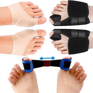 Imagem de Kit 5 pçs Protetor Corretor Joanete alivio da dor Cód-109 - SWG, PRETO