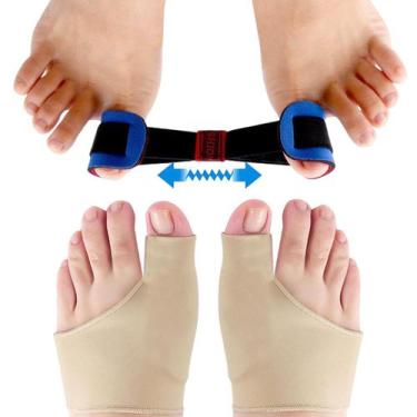 Imagem de Kit 3 pçs protetor  corretor joanete tratamento da dor - SWG, BEGE, ÚN