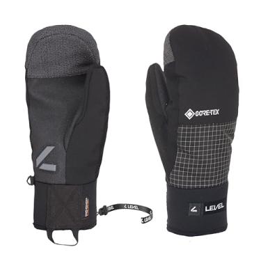 Imagem de Level Luvas Matrix GTX para esqui e snowboard – Gore-Tex impermeável, Griptex Palm, luva de neoprene sob o punho com extrator, enchimento de fibra + lã, índice de calor 3000 – Preto, 7 - P
