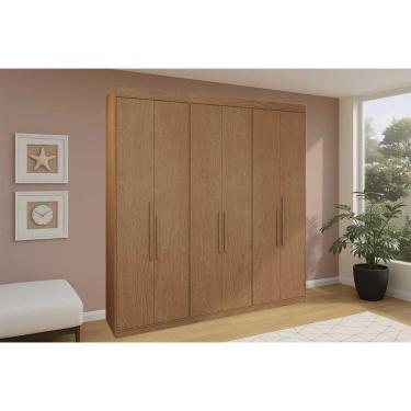 Imagem de Guarda Roupa Casal 6 Portas E 2 Gavetas Ph 1804 Carvalho Vermontt - Herval