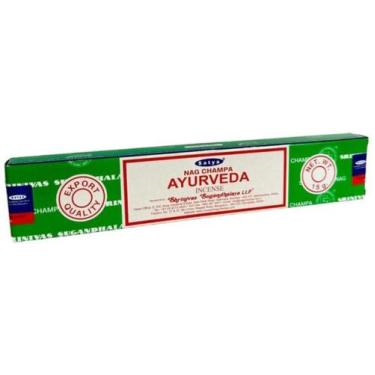 Imagem de Incenso Massala Ayurveda Tipo 2 Satya Caixa Com 12 Varetas - Lua Místi