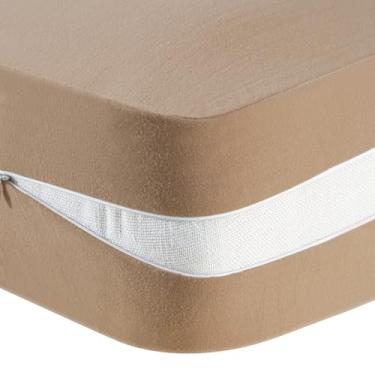 Imagem de PrinceDeco Capa de colchão futon completa para colchão japonês, extramacia e grossa, para almofada de tatame dobrável com zíper, capa de sofá-cama, lavável na máquina, areia quente