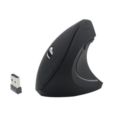 Imagem de Generic vertical ergonômico e silencioso para PC, laptop e computador de mesa. óptico portátil com dongle USB, Luz Preta Colorida