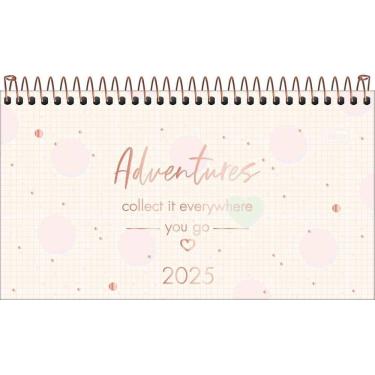 Imagem de Agenda Espiral Semanal  de Bolso 16,7 x 8,9 cm Soho 2025 Tilibra 2931