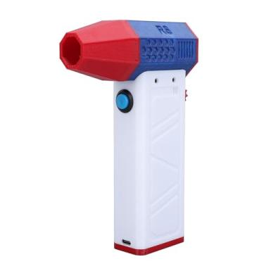 Imagem de Jectse Espanador de Ar Elétrico, Poderoso Ventilador Turbo Portátil de 140000 RPM Com Velocidade do de 62 M/S e Bateria de 4000 MAh, para Limpeza Doméstica de Carro Com Teclado de (WHITE)