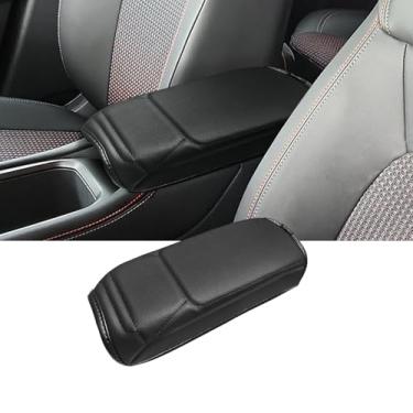 Imagem de Muslogy Capa de apoio de braço para console central compatível com Nissan Kicks S SV SR 2025 Almofada de descanso de braço confortável protetor de couro vegano regular grosso