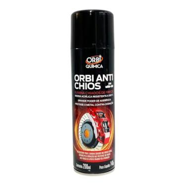 Imagem de Orbi Química Spray Anti Chiados para Pastilhas de Freio, 200ml, Resina Acrílica Resistente a 300°C, Proteção contra Oxidação
