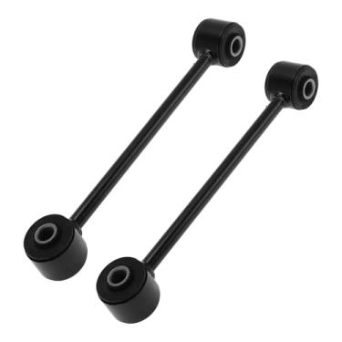 Imagem de Hihaha Barras estabilizadoras dianteiras para JEEP COMMANDER 2006-2010 Kits de elos de barra oscilante Barras de suspensão No.52089467AB/K80861 Borracha de ferro preto 2 peças