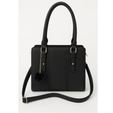 Imagem de Bolsa Feminina Social Média com Divisórias Trabalho-Feminino