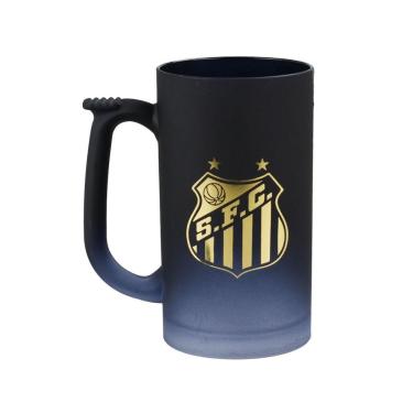Imagem de Caneca Chopp Degrade 500ml - Santos-Unissex