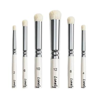 Imagem de Conjunto De Pincéis Profissionais Com Cabos De Madeira Para Pintura a 