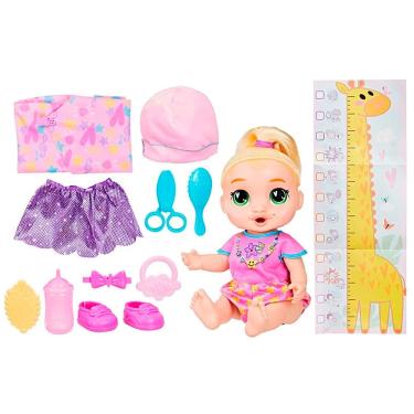 Imagem de Boneca Baby Alive Grows Up Lala Goo Gooo +75 Sons Loira G1444 G0874 - Hasbro