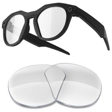 Imagem de Lentes de substituição compatíveis com óculos de sol Oakley Meta HSTN OW8002 de 51 mm, Não polarizado - Bloqueio de luz azul, 51mm