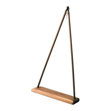 Imagem de Generic Suporte de madeira para sinos de vento, suporte para lanternas, de mesa para sinos de vento, de armazenamento para lareira, decoração de interiores,