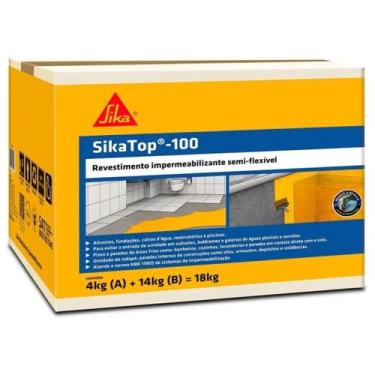 Imagem de Impermeabilizante SikaTop 100 18kg Sika