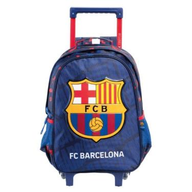 Imagem de Mochila Escolar Rodas Alças Time Barcelona 16638