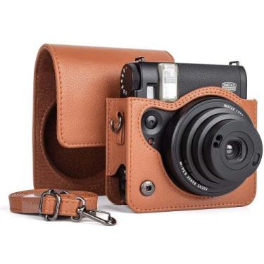 Imagem de Bolsa Case para a Câmera Instax Mini 99  Estojo Proteção Elegante e Co